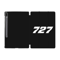 Thumbnail for 727 Flat Text Designed Samsung Tablet Cases