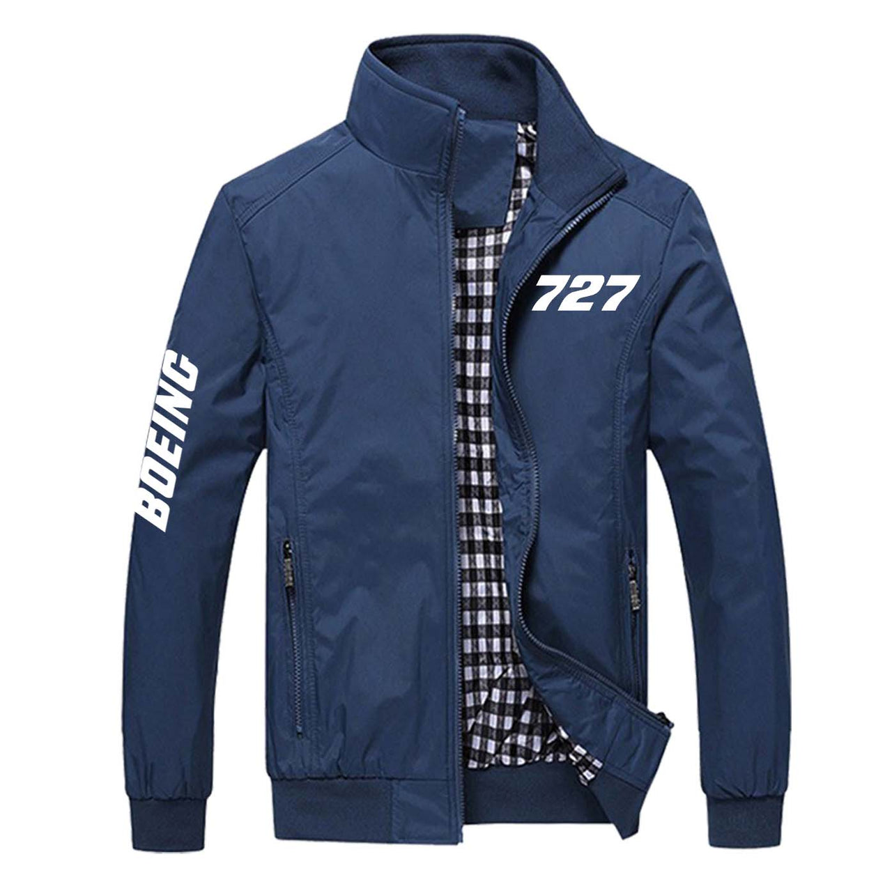 727 Flat Text Designed Stylish Jackets