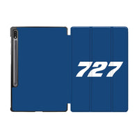 Thumbnail for 727 Flat Text Designed Samsung Tablet Cases
