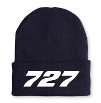 Thumbnail for 727 Flat Text Embroidered Beanies