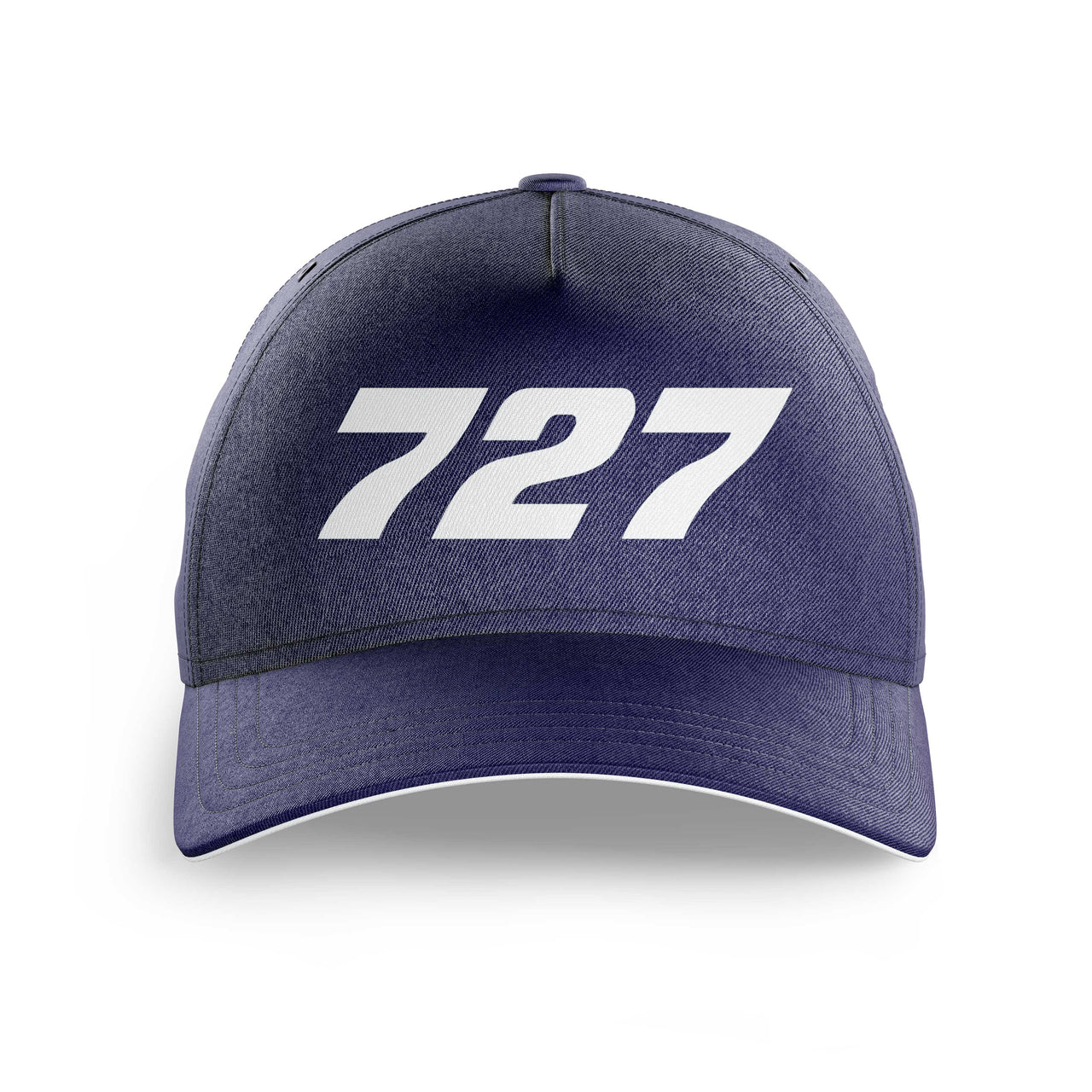 727 Flat Text Printed Hats