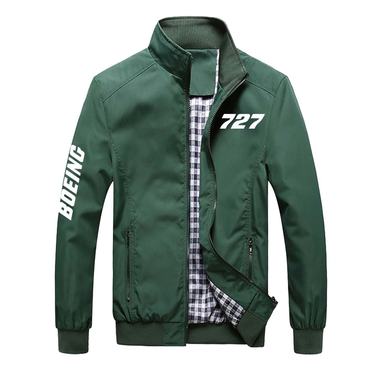 727 Flat Text Designed Stylish Jackets