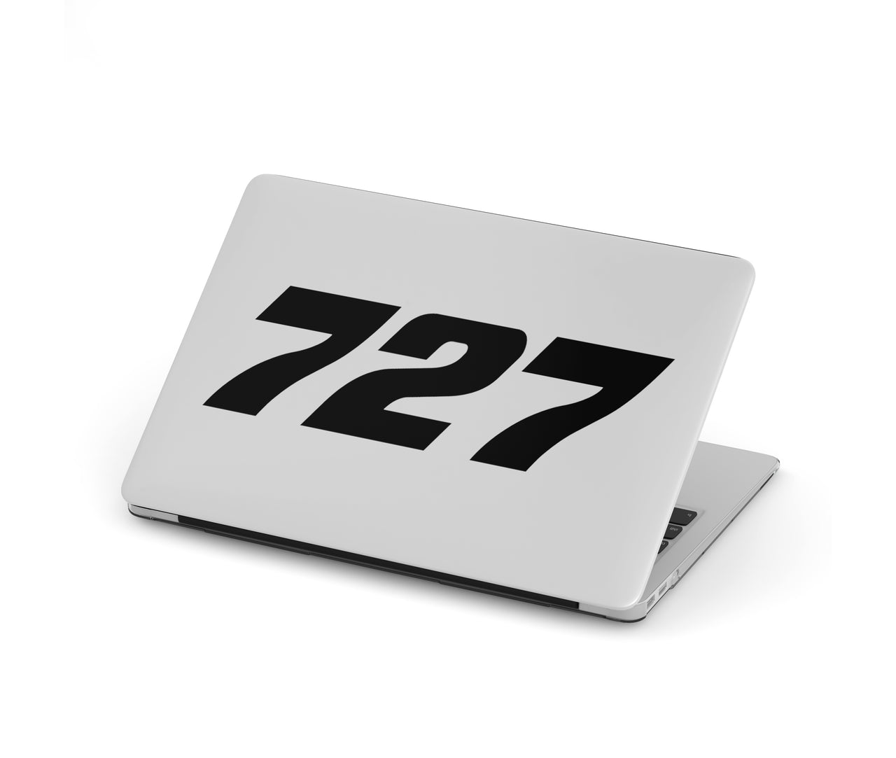 727 Flat Text Designed Macbook Cases