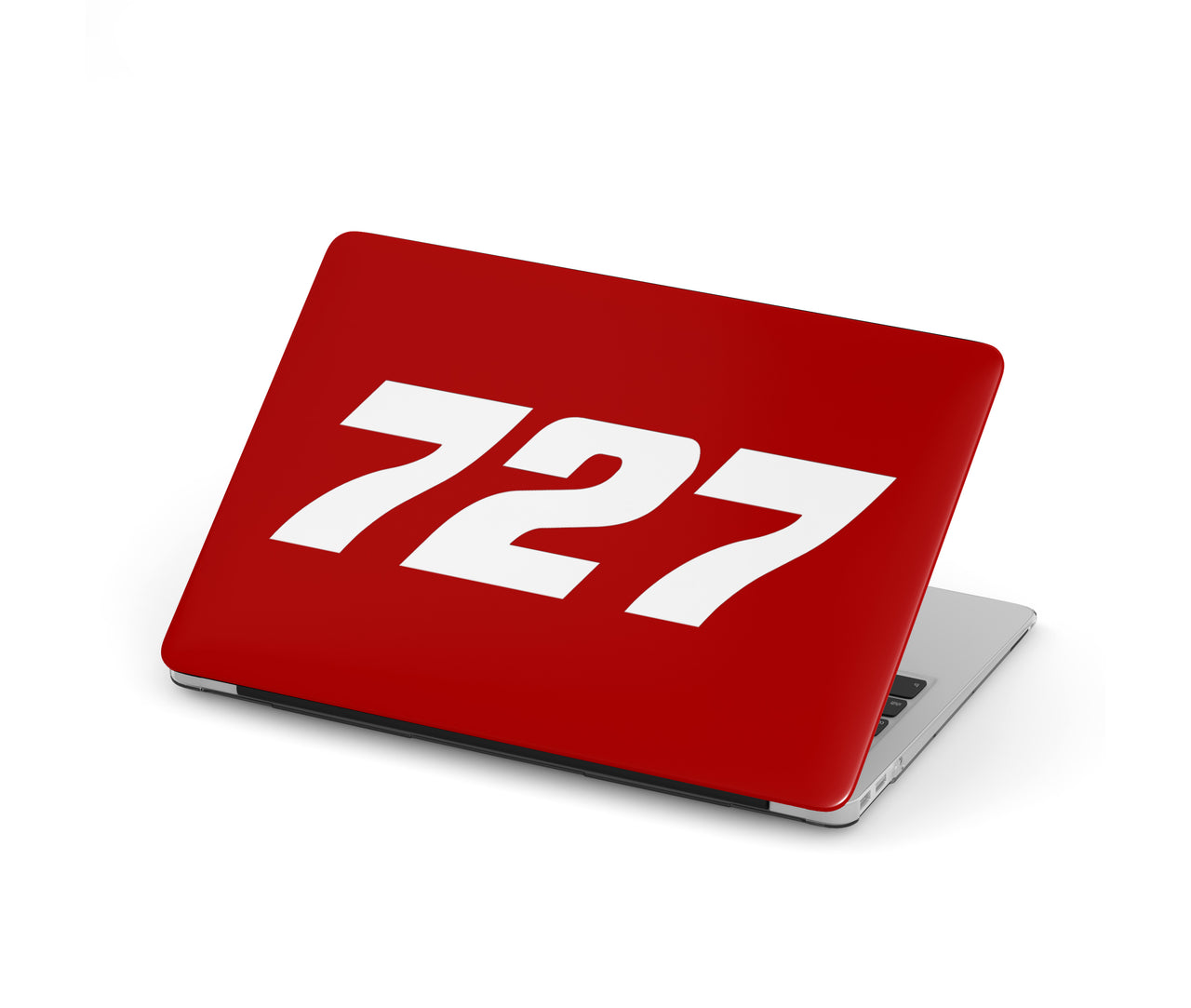 727 Flat Text Designed Macbook Cases