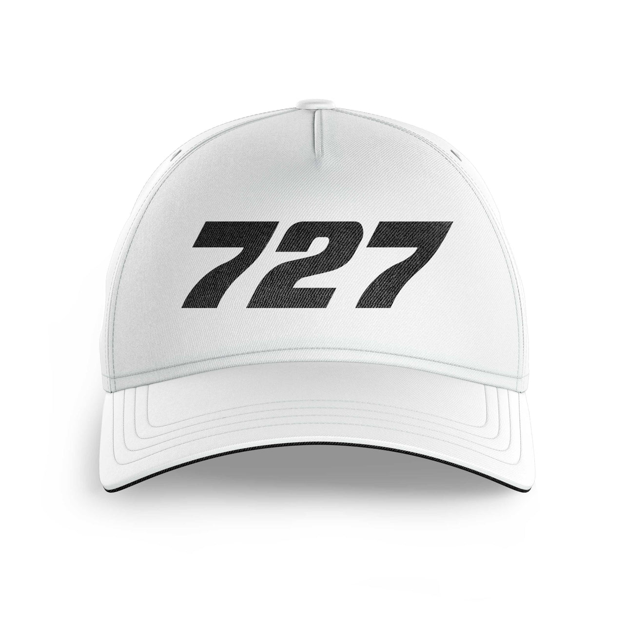 727 Flat Text Printed Hats