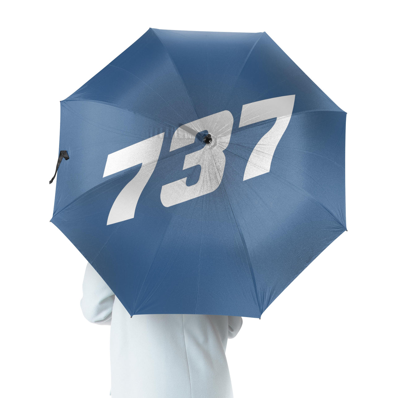 737 Flat Text Designed Umbrella