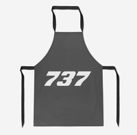 Thumbnail for 737 Flat Text Designed Kitchen Aprons