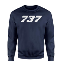 Thumbnail for 737 Flat Text Designed Sweatshirts