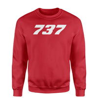 Thumbnail for 737 Flat Text Designed Sweatshirts
