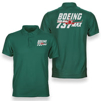 Thumbnail for Amazing Boeing 737 Max Designed Double Side Polo T-Shirts