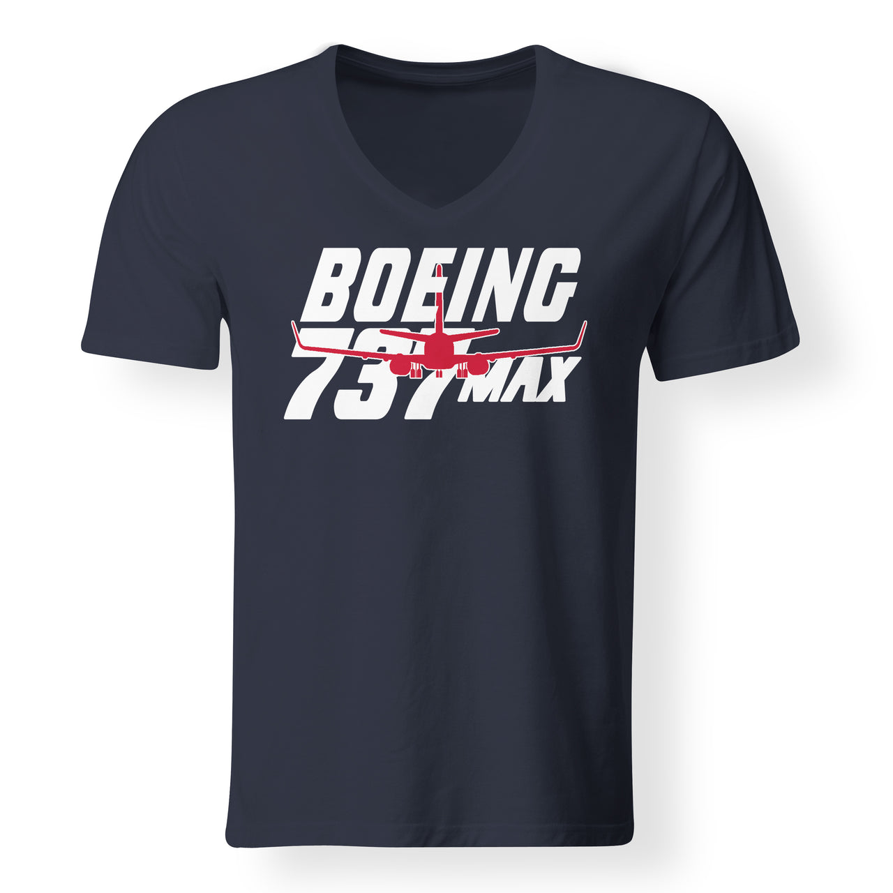 Amazing 737 Max Designed V-Neck T-Shirts