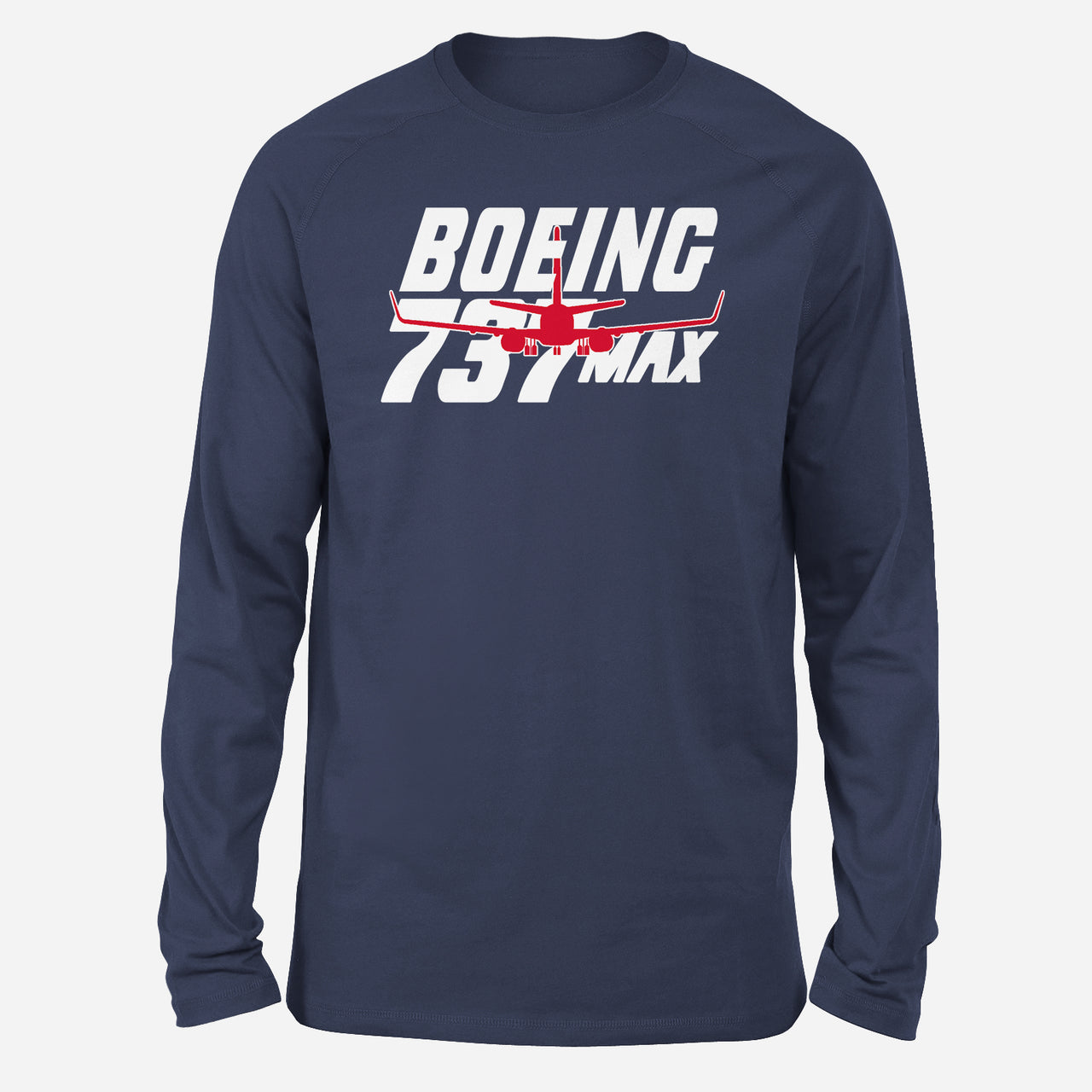Amazing Boeing 737 Max Designed Long-Sleeve T-Shirts