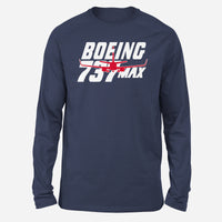 Thumbnail for Amazing Boeing 737 Max Designed Long-Sleeve T-Shirts