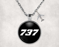 Thumbnail for 737 Flat Text Designed Necklaces