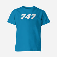 Thumbnail for 747 Flat Text Designed Children T-Shirts