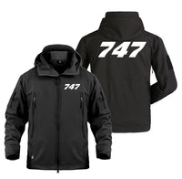 Thumbnail for 747 Flat Text Designed Military Jackets (Customizable)