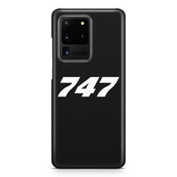 Thumbnail for 747 Flat Text Samsung S & Note Cases