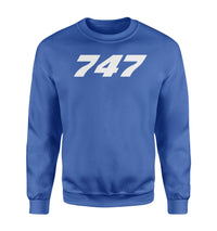 Thumbnail for 747 Flat Text Designed Sweatshirts