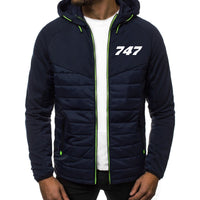 Thumbnail for 747 Flat Text Designed Sportive Jackets