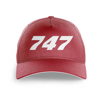Thumbnail for 747 Flat Text Printed Hats