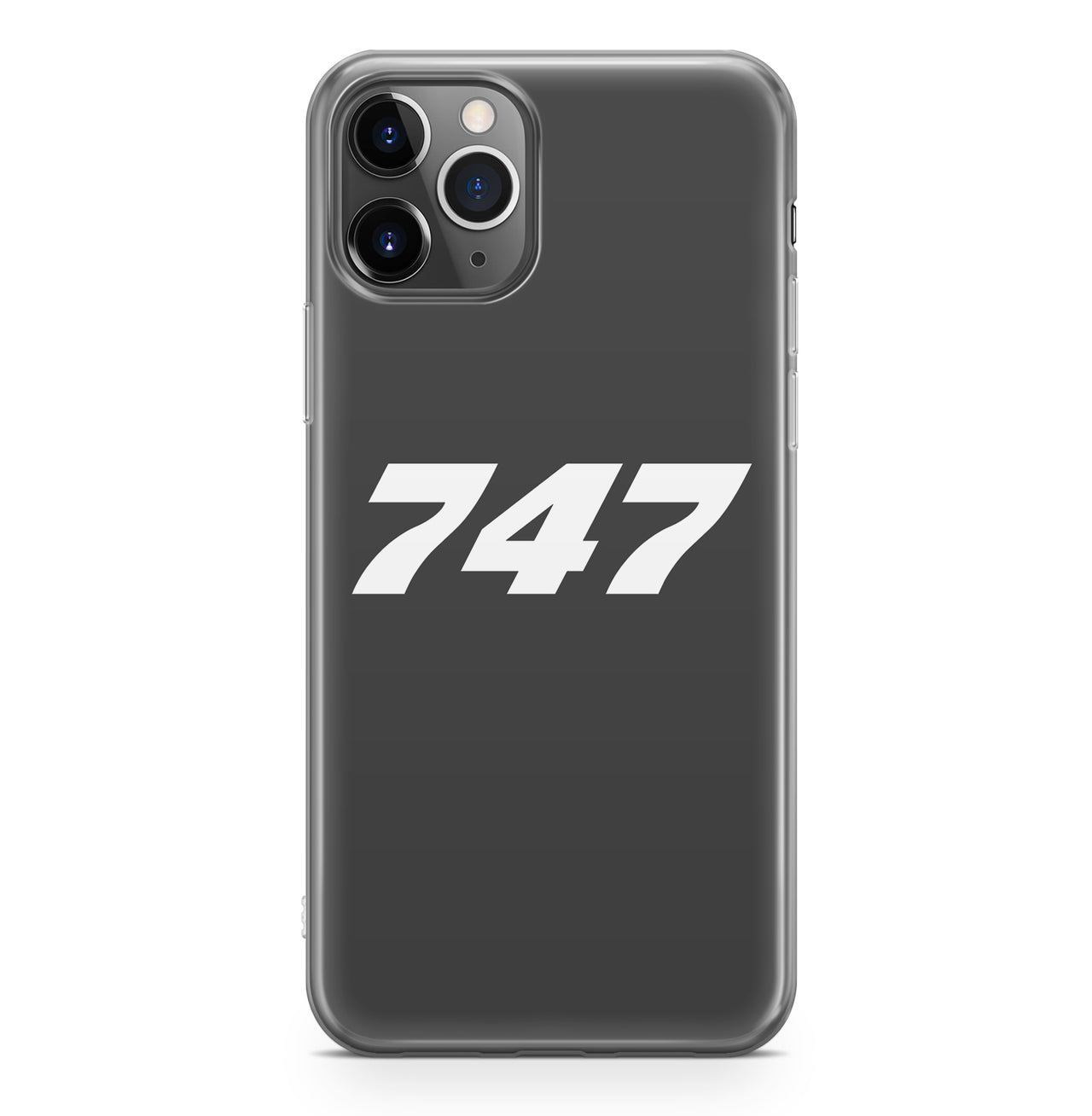 747 Flat Text Designed iPhone Cases