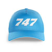 Thumbnail for 747 Flat Text Printed Hats