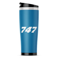 Thumbnail for 747 Flat Text Designed Stainless Steel Travel Mugs