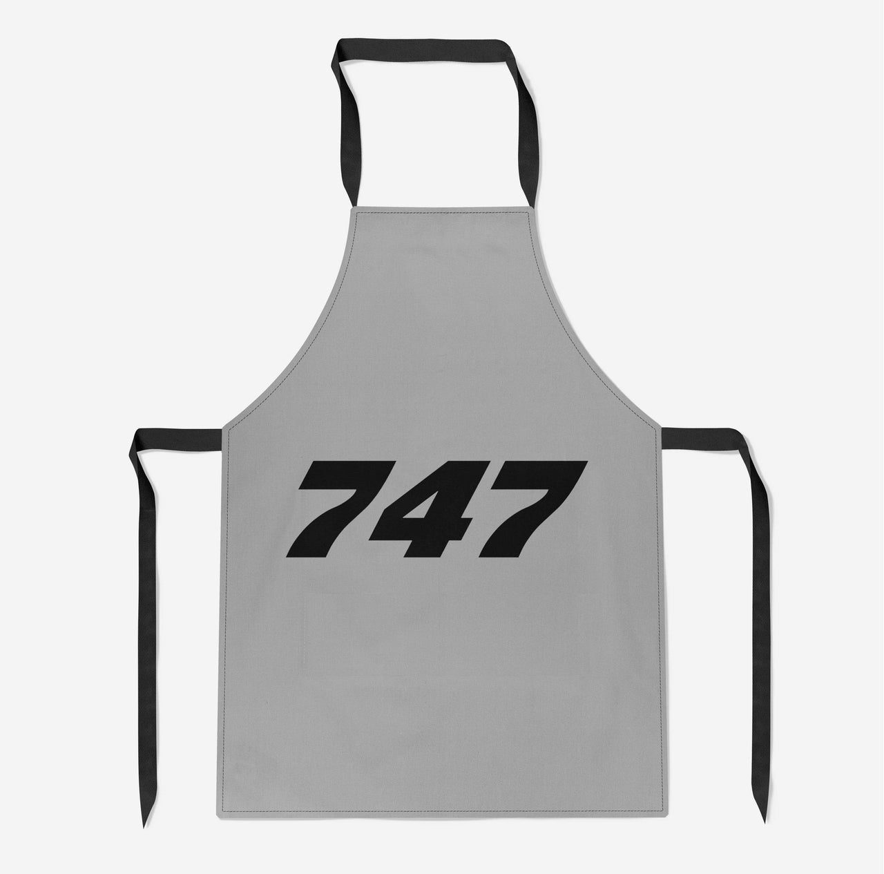 747 Flat Text Designed Kitchen Aprons