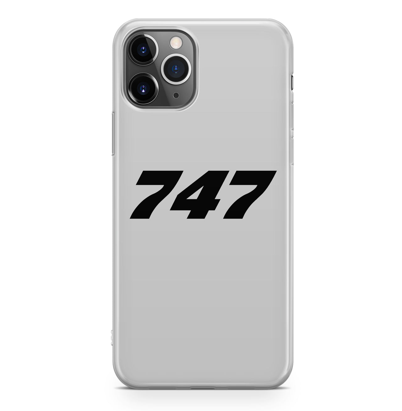 747 Flat Text Designed iPhone Cases