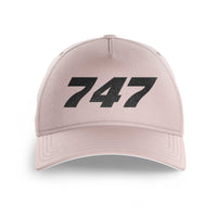 Thumbnail for 747 Flat Text Printed Hats