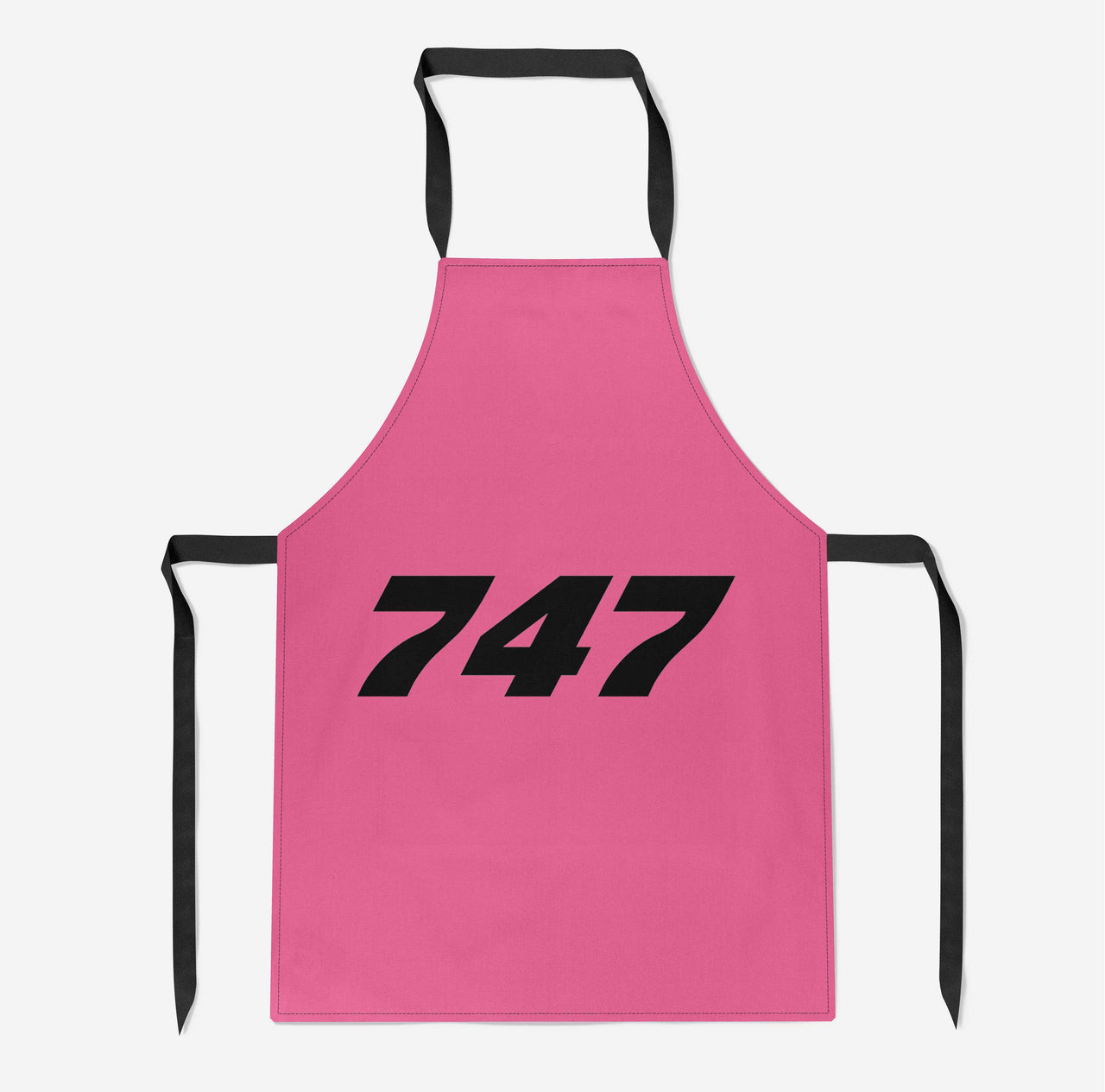 747 Flat Text Designed Kitchen Aprons