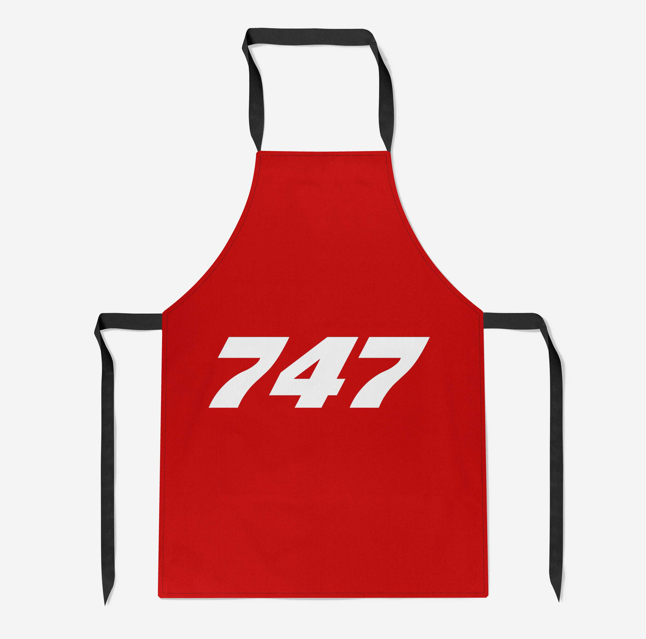 747 Flat Text Designed Kitchen Aprons