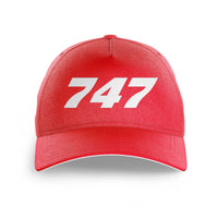 Thumbnail for 747 Flat Text Printed Hats