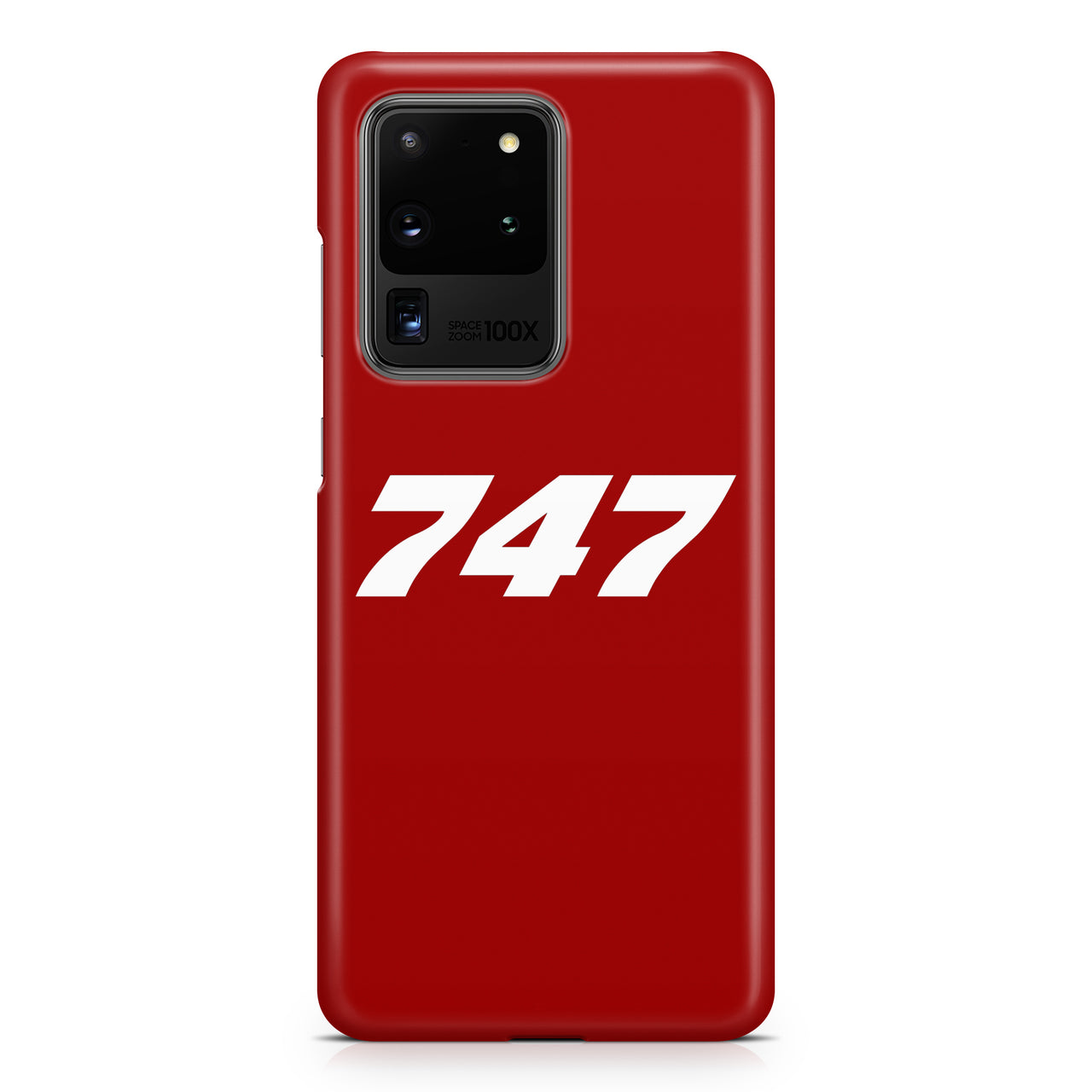 747 Flat Text Samsung S & Note Cases