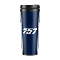 Thumbnail for 757 Flat Text Designed Travel Mugs