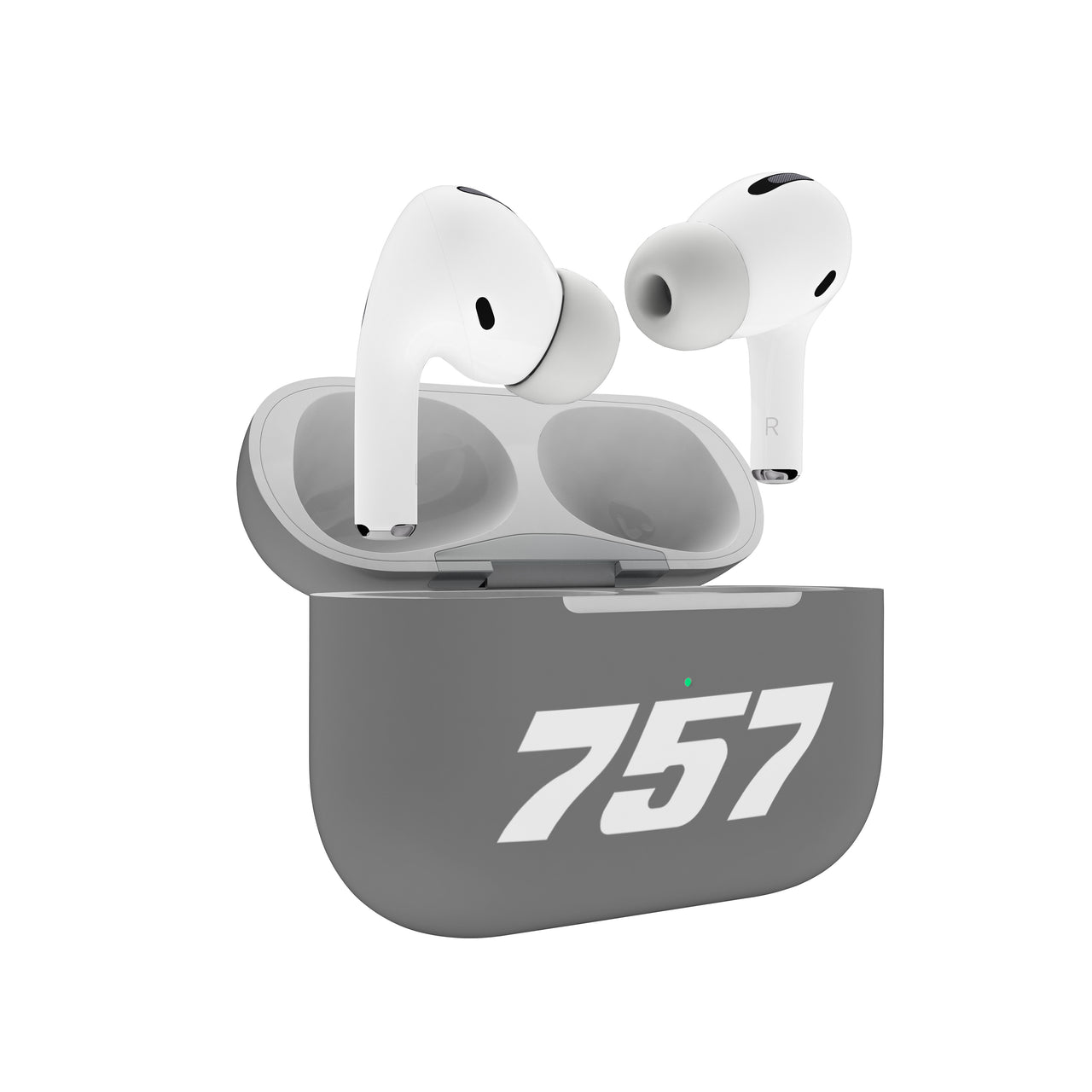 757 Flat Text Designed AirPods "Pro" Cases
