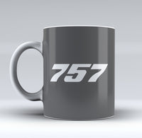 Thumbnail for 757 Flat Text Designed Mugs