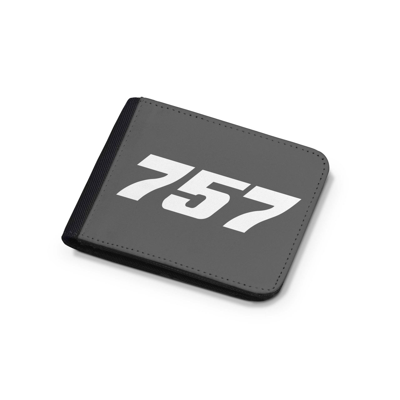 757 Flat Text Designed Wallets