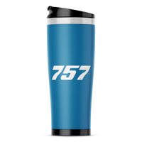 Thumbnail for 757 Flat Text Designed Travel Mugs