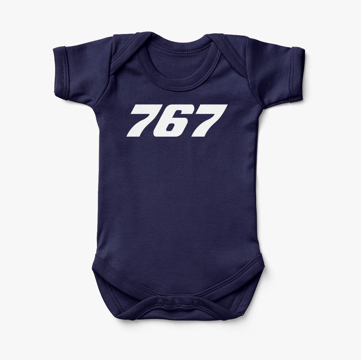 767 Flat Text Designed Baby Bodysuits