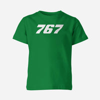 Thumbnail for 767 Flat Text Designed Children T-Shirts