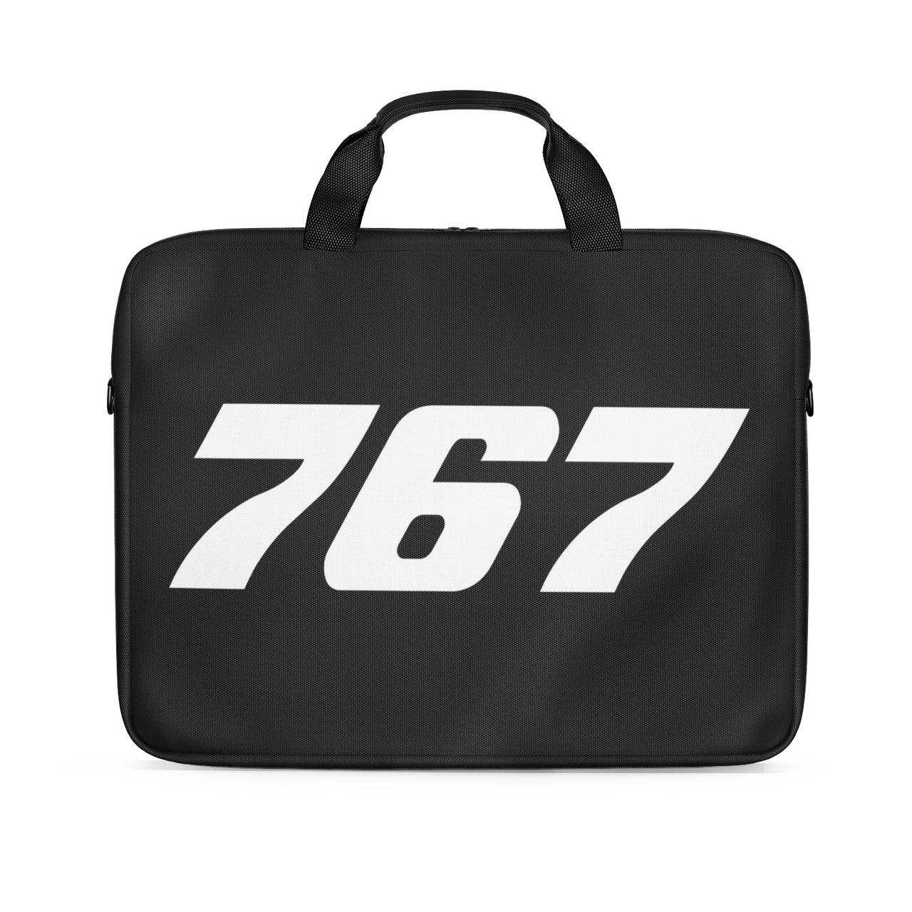 767 Flat Text Designed Laptop & Tablet Bags