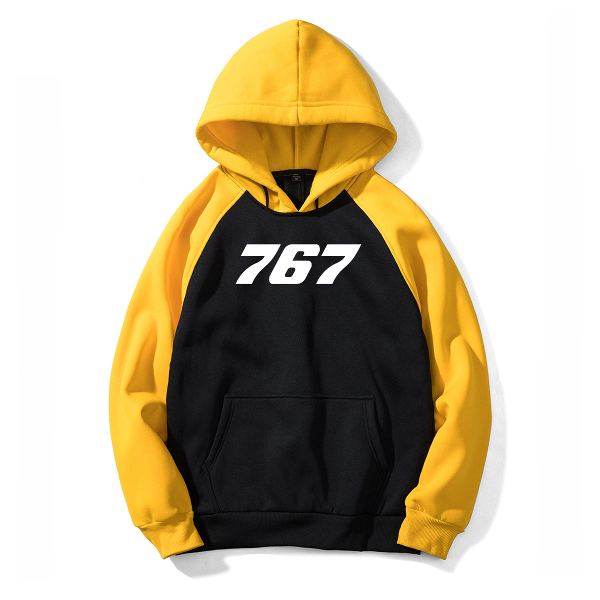 767 Flat Text Designed Colourful Hoodies