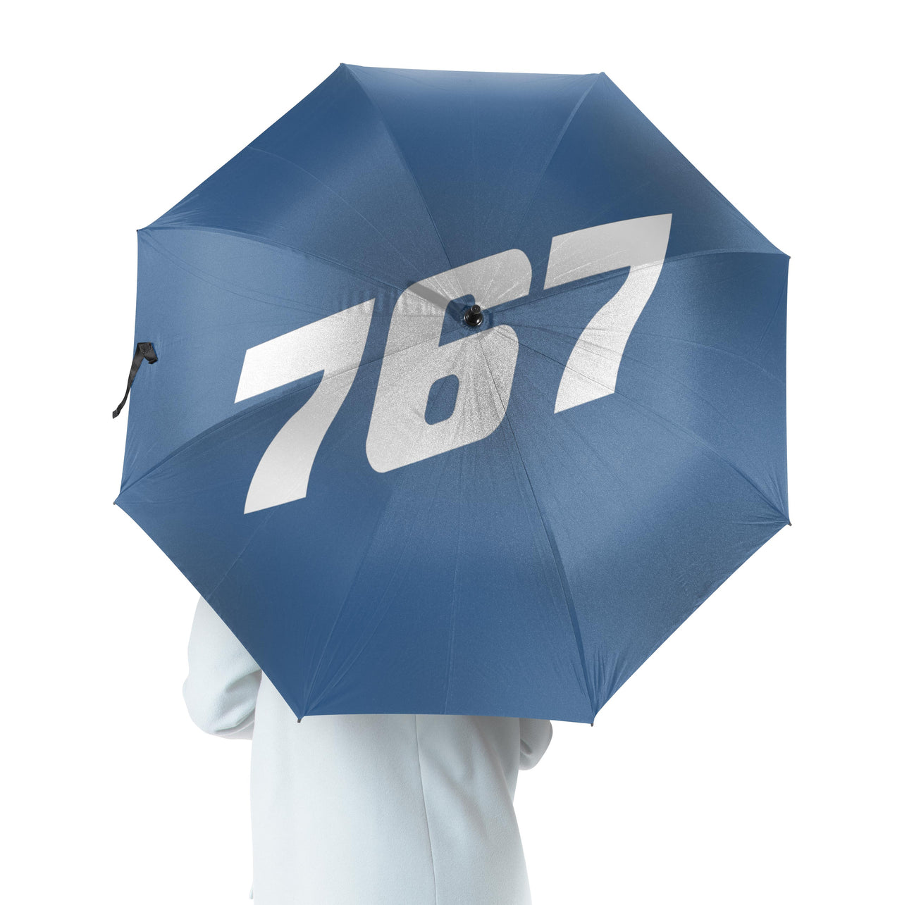 767 Flat Text Designed Umbrella