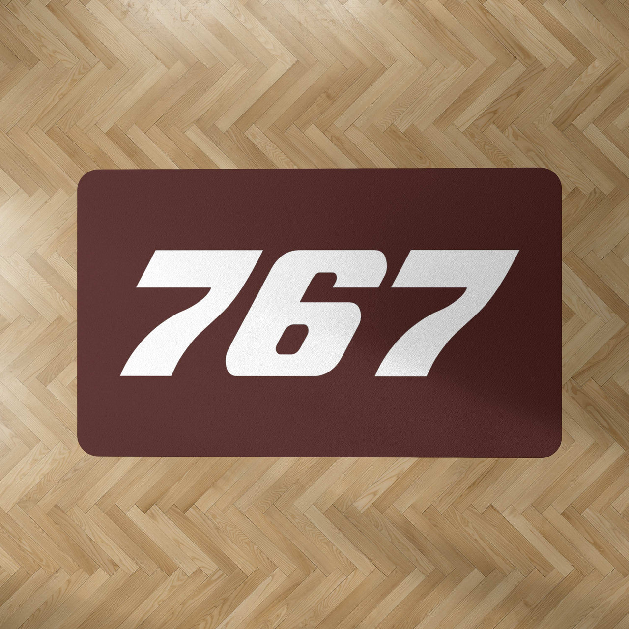 767 Flat Text Designed Carpet & Floor Mats