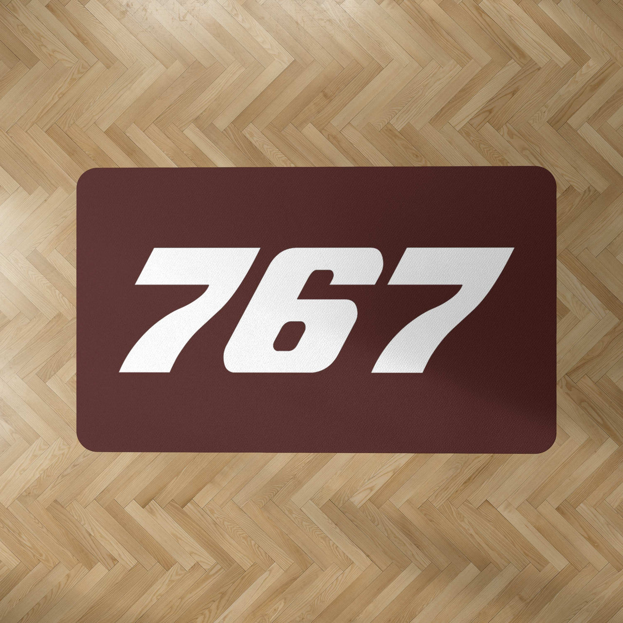 767 Flat Text Designed Carpet & Floor Mats