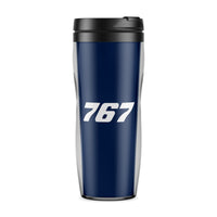 Thumbnail for 767 Flat Text Designed Travel Mugs