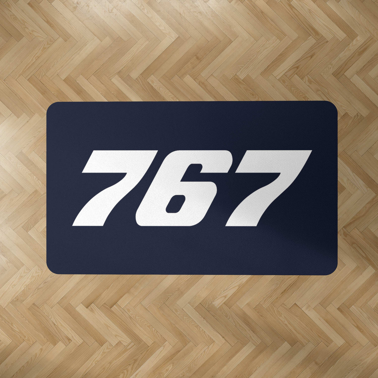 767 Flat Text Designed Carpet & Floor Mats