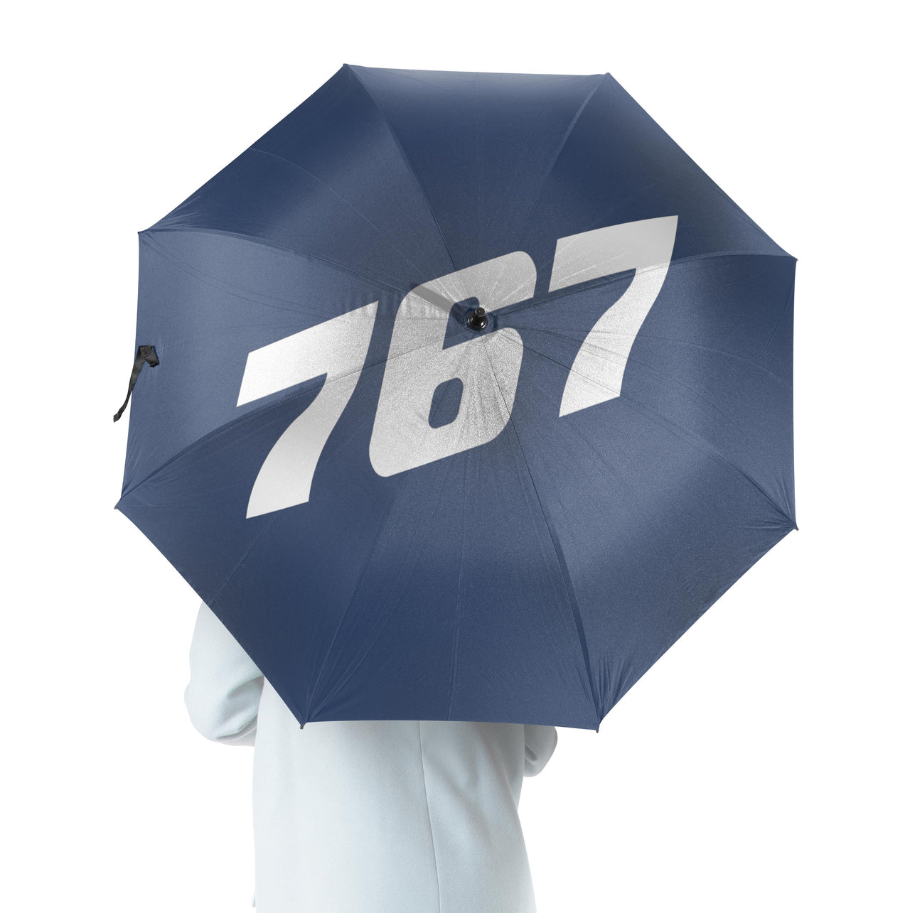 767 Flat Text Designed Umbrella