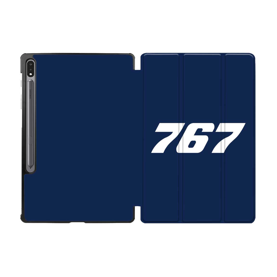 767 Flat Text Designed Samsung Tablet Cases